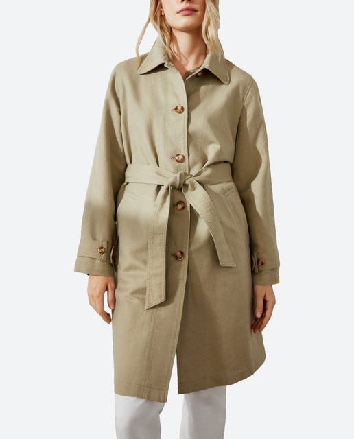 Imagen 0 de Gabardina de mujer larga