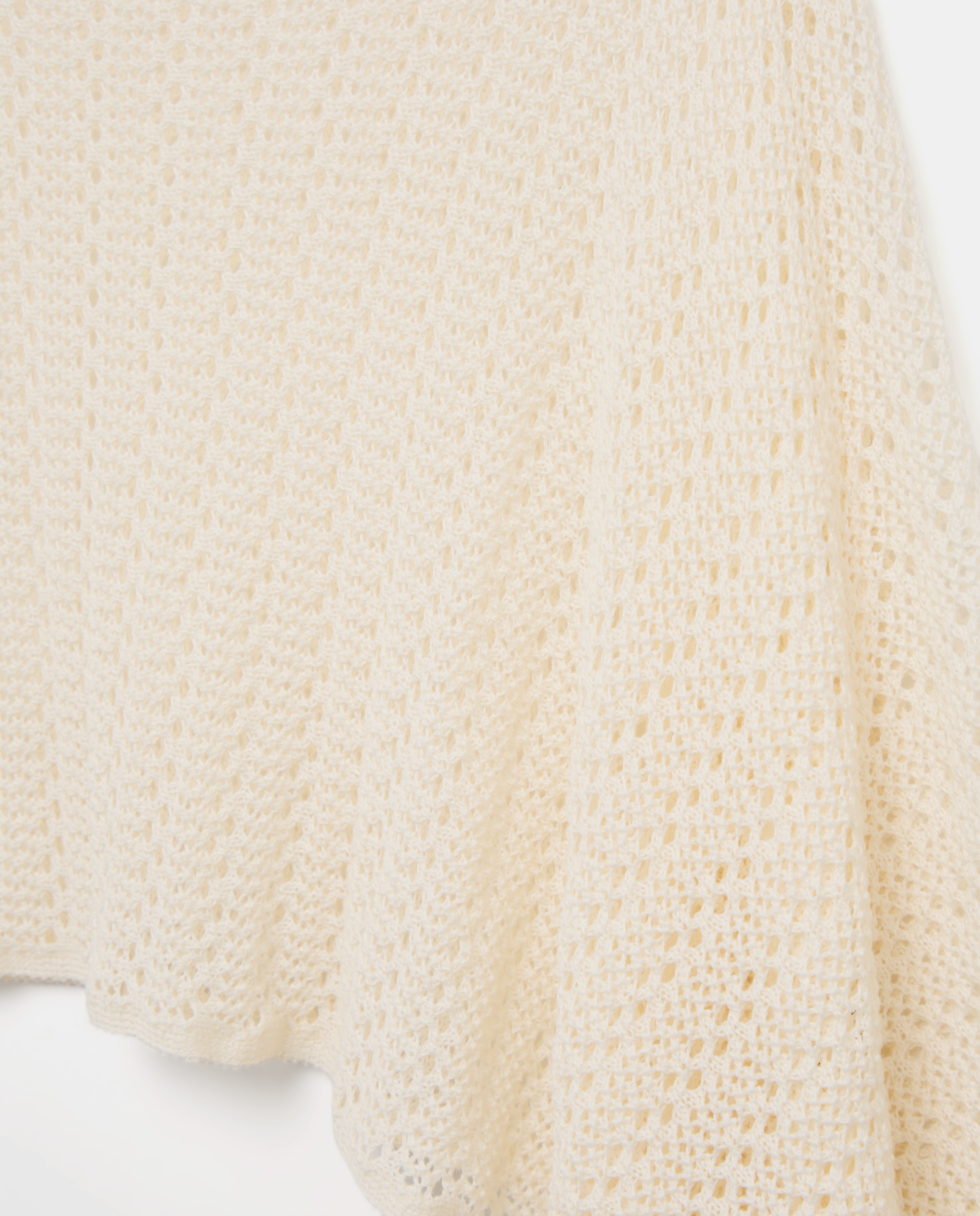 Capa Rendilhada de Tricot 120 Cru-3