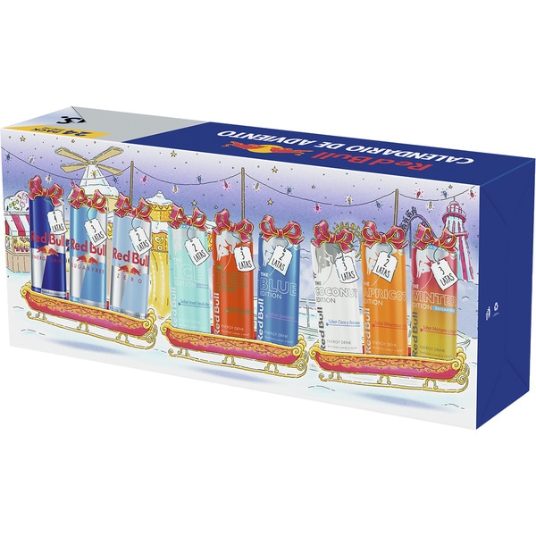 Adventskalender-Box mit 24 Dosen