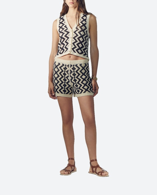 Imagen 0 de Pantalón de mujer short de punto