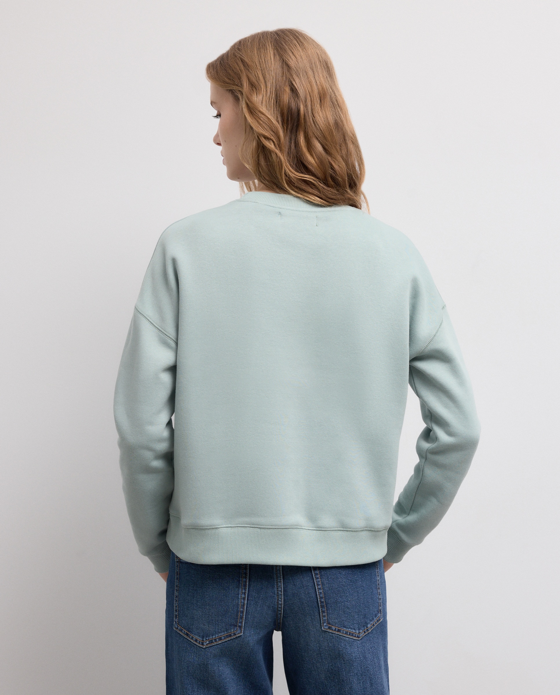 Sweatshirt bordada Verde-4
