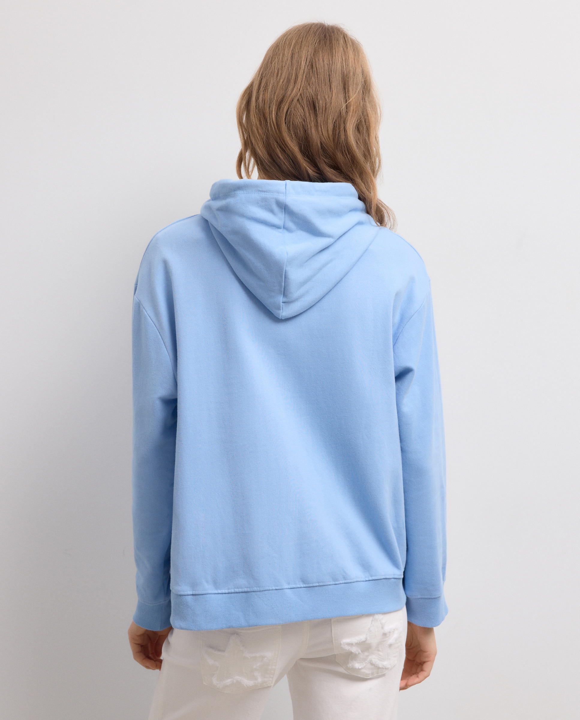 Sweatshirt com Capuz e Estampado Mafalda Ceruelo-3