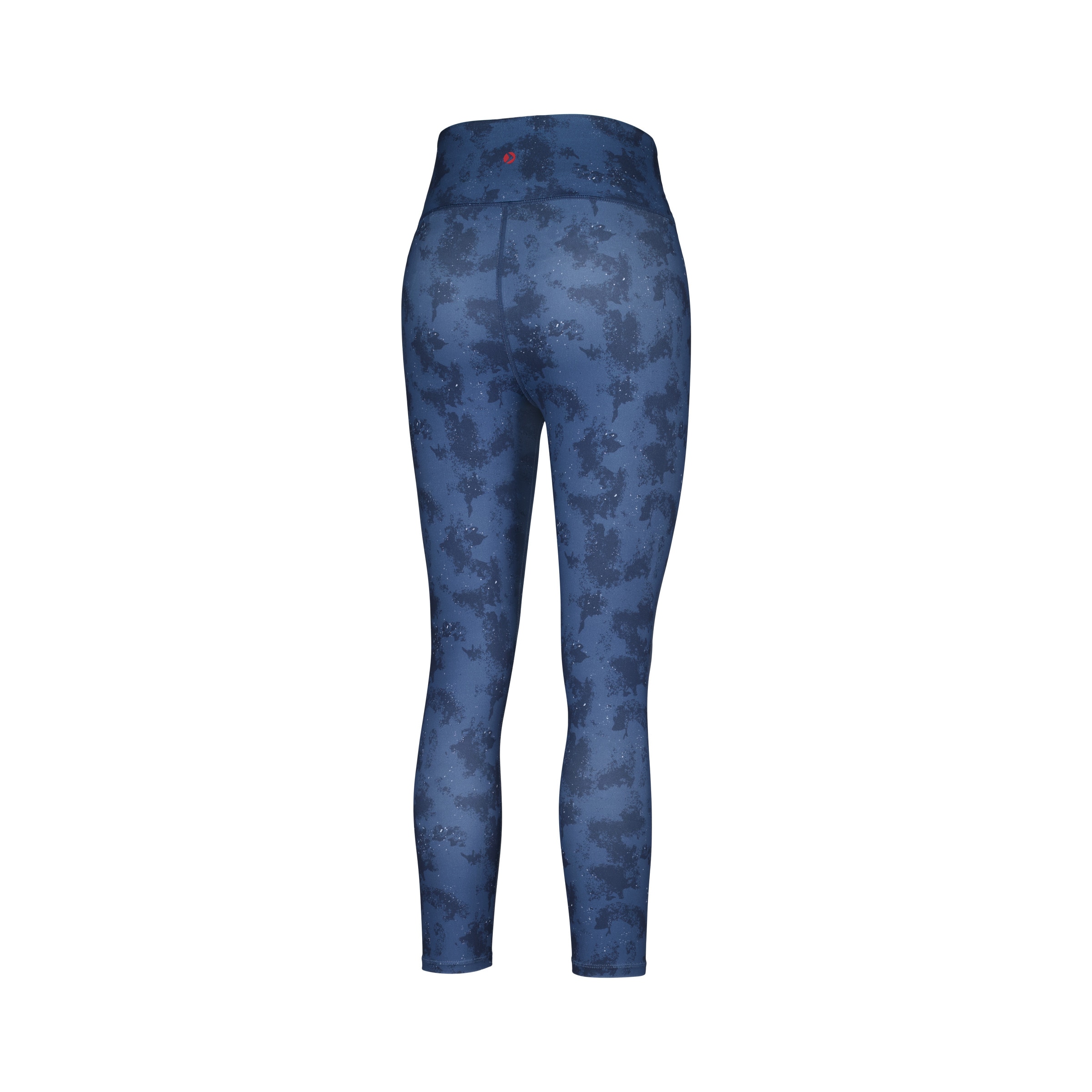 Leggings 7/8 de Yoga Estampadas de Mulher Azul-marinho-5