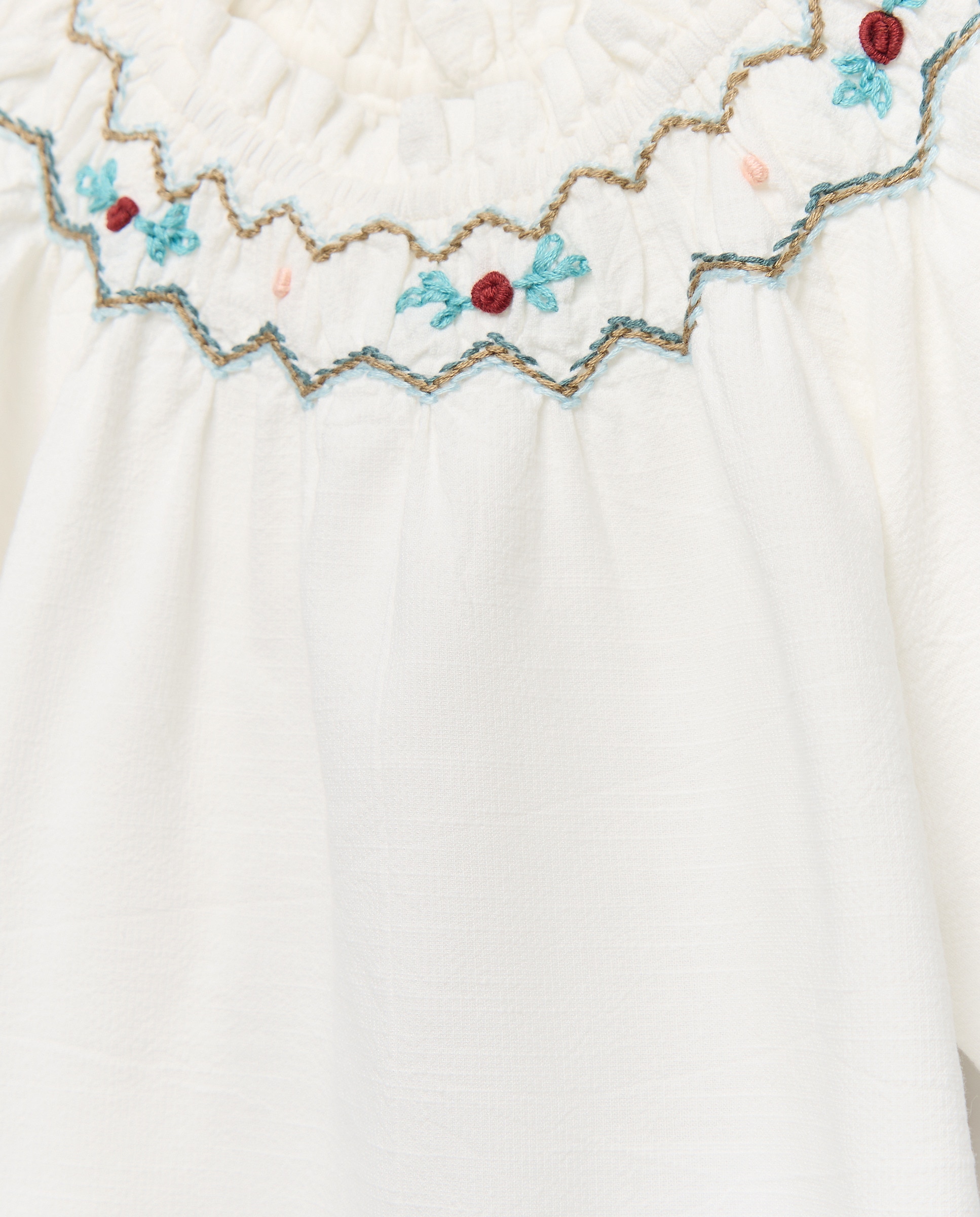 Blusa de Manga Curta Coconut El Corte Inglés 120 Cru-6