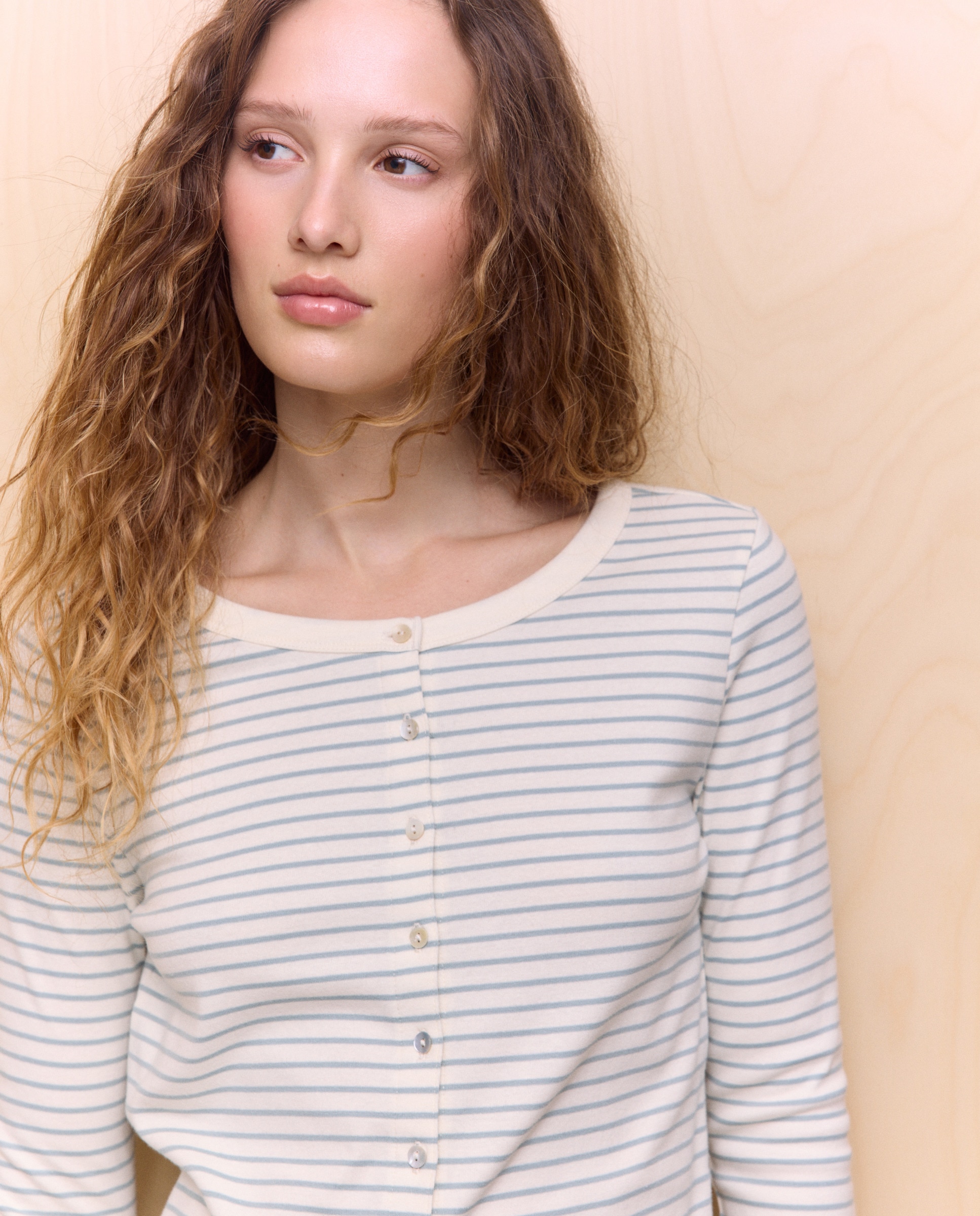 Camisola de Manga Comprida Estampada Verde-4