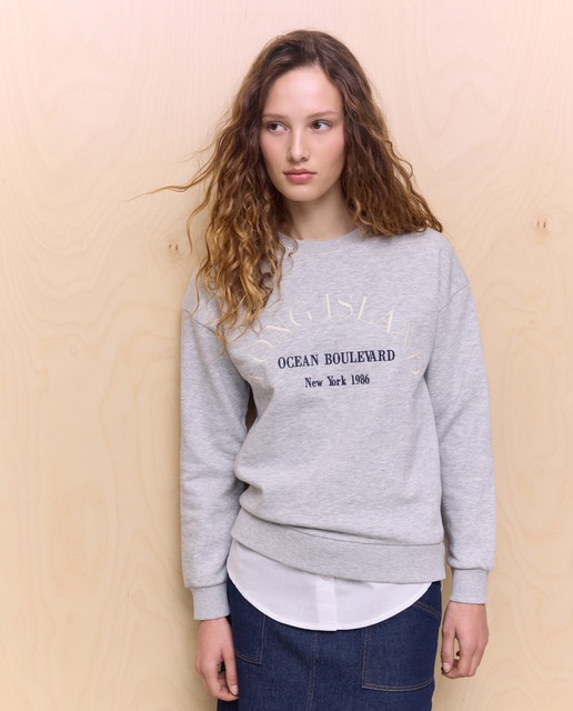 Imagem 0 de Sweatshirt Lisa de Algodão