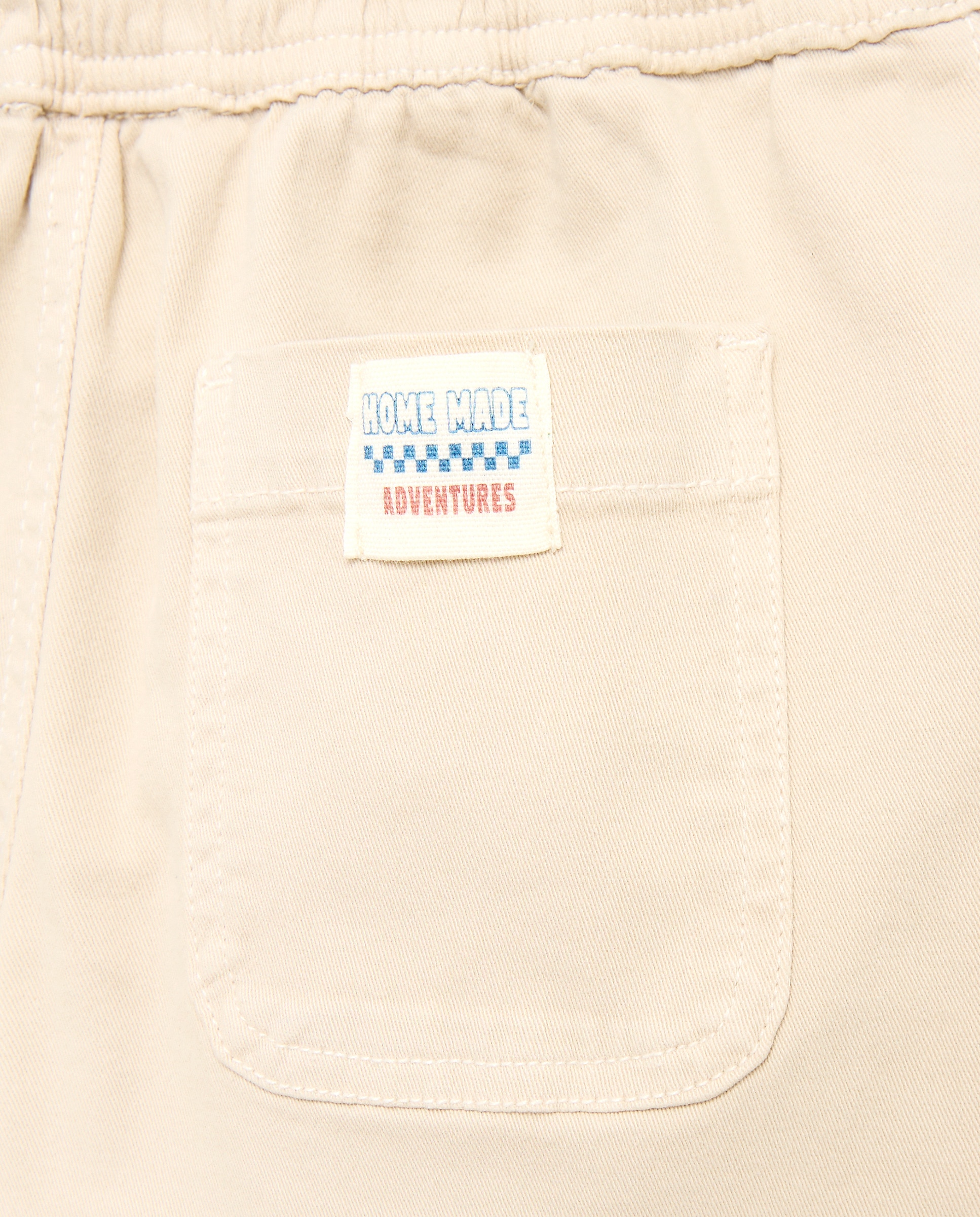 Calças Tipo Bermudas de Sarja 120 Cru-5