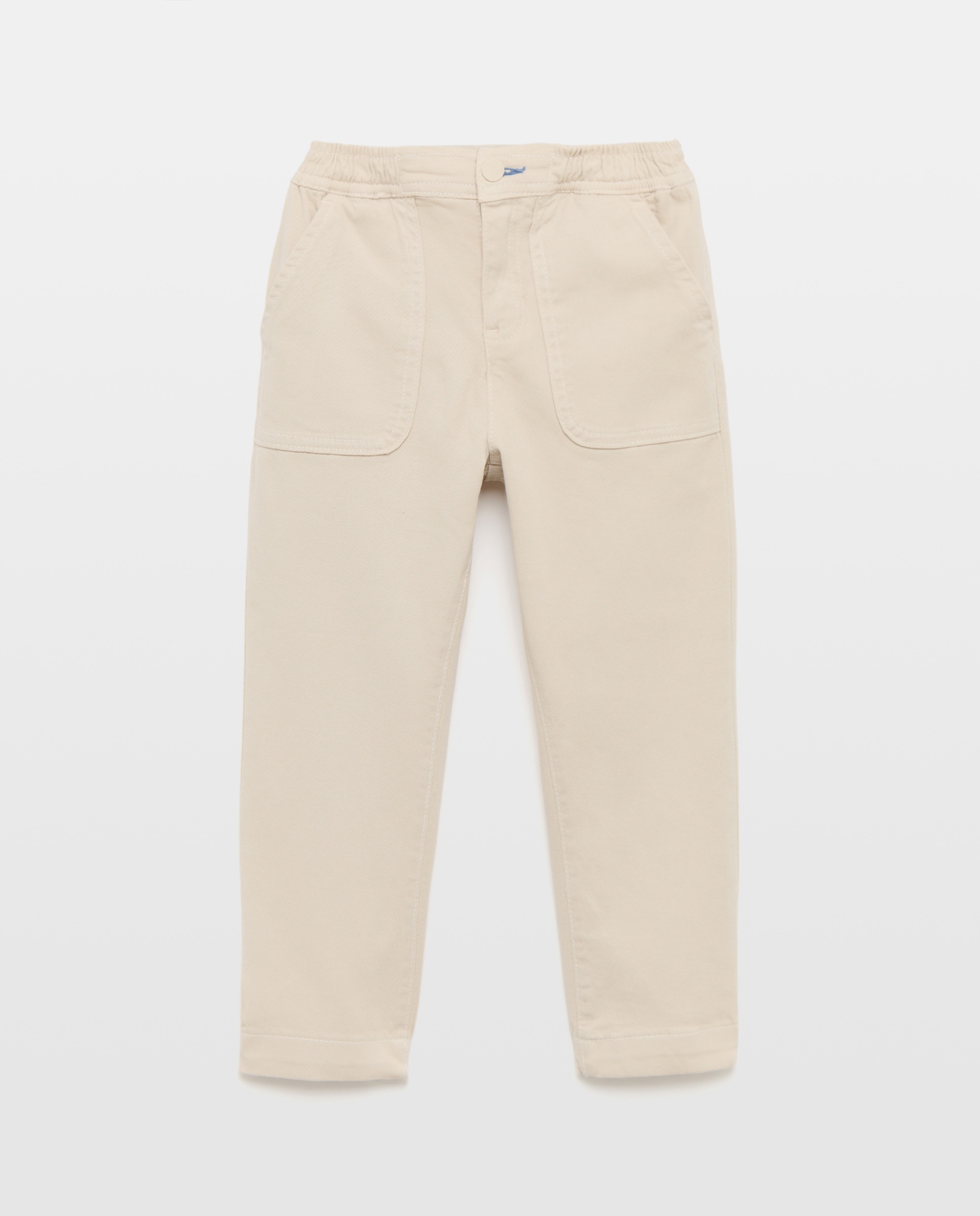 Calças Tipo Bermudas de Sarja 120 Cru-4