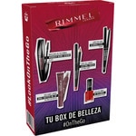 Etui On The Go mit Wimperntusche, Kajalstift, Lippenstift, Lippenbalsam und Nagellack