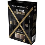 Euti Atemberaubender Blick mit Wimperntusche Black, Wow Gel Eyeliner Black und Eyeshadow Palette Capuccino Nudes