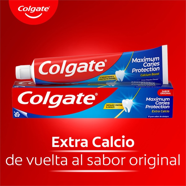 Zahnpasta Maximaler Kariesschutz extra Calcium Minzgeschmack Rohr 75 ml