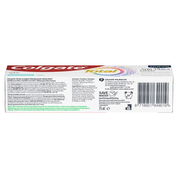 Zahnpasta für weiße Zähne gegen Zahnbelag Expert frische Pfefferminze Rohr 75 ml