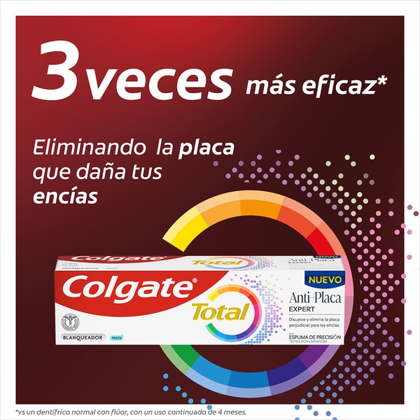 pasta de dientes blanqueante Anti-Placa Expert tube 75 ml