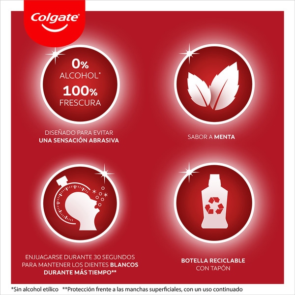 whitening mouthwash flask 500 ml