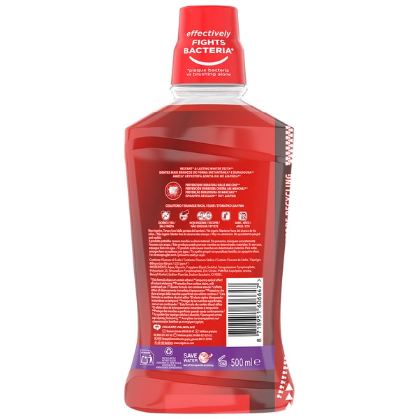 whitening mouthwash flask 500 ml