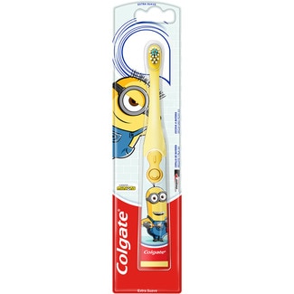 cepillo infantil de batería Minions extra suave a partir de 3 años blister 1 unidad - Colgate