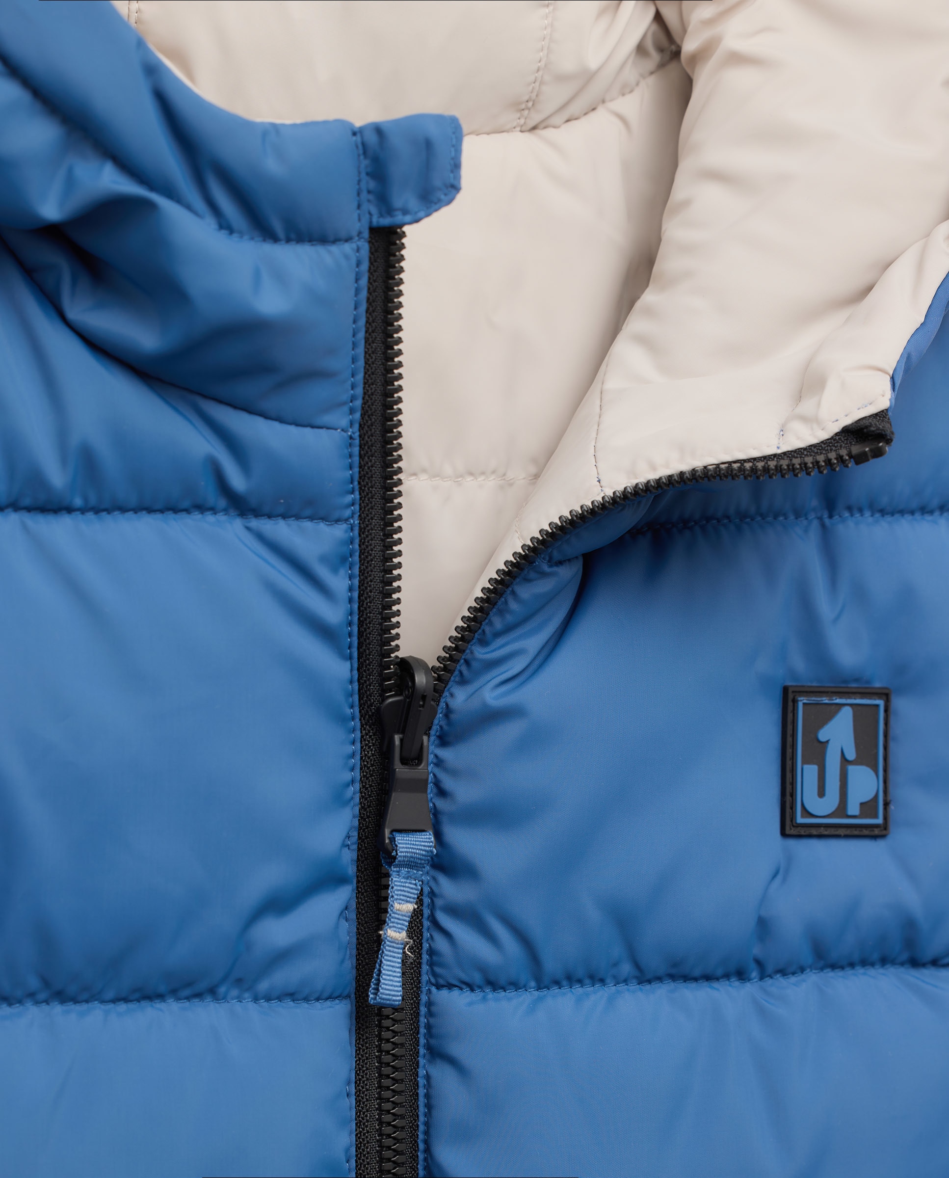 Colete Reversível com Capuz Multicolor-6