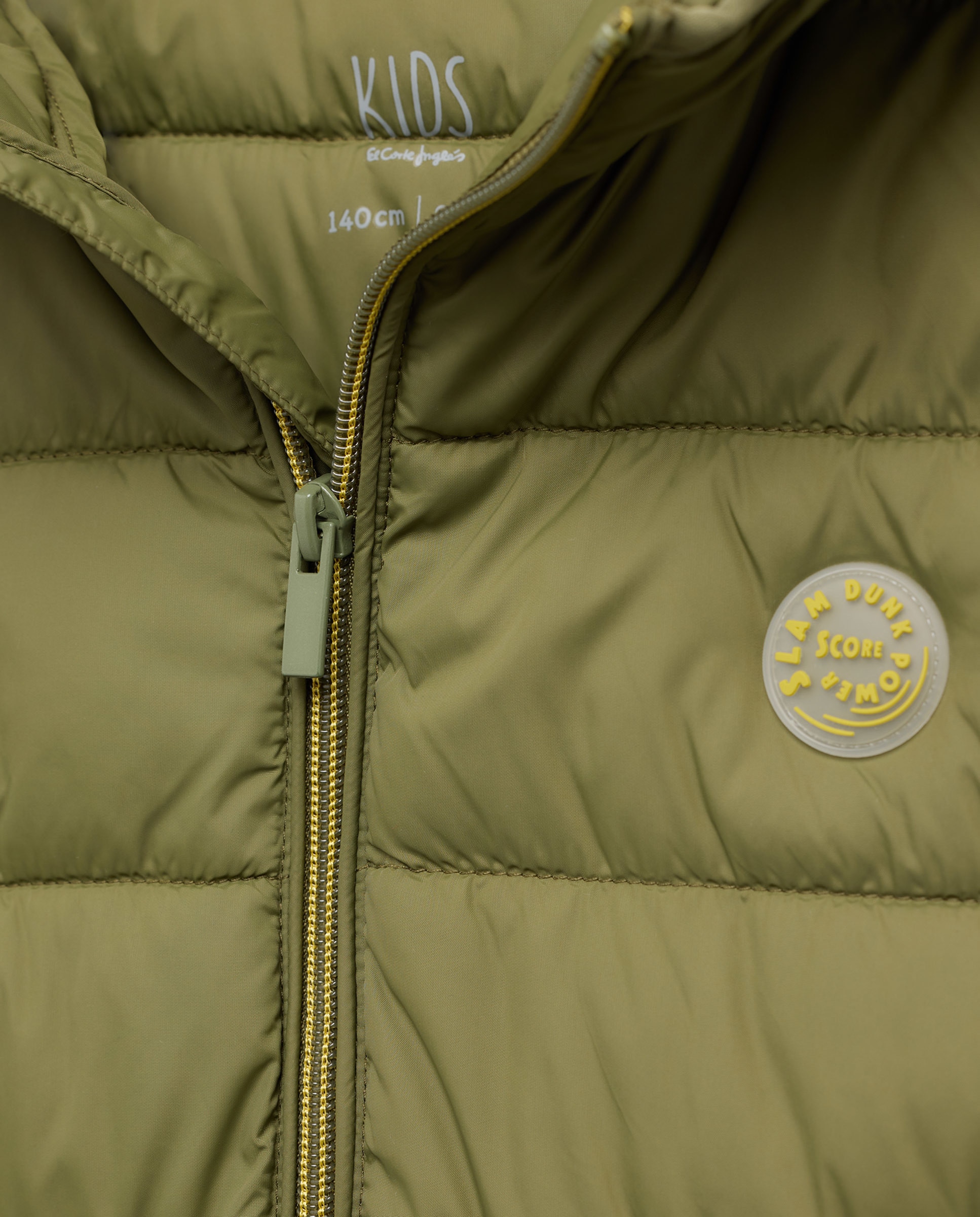Parka Básica Ligeira Kids El Corte Inglés 520 Caqui-5
