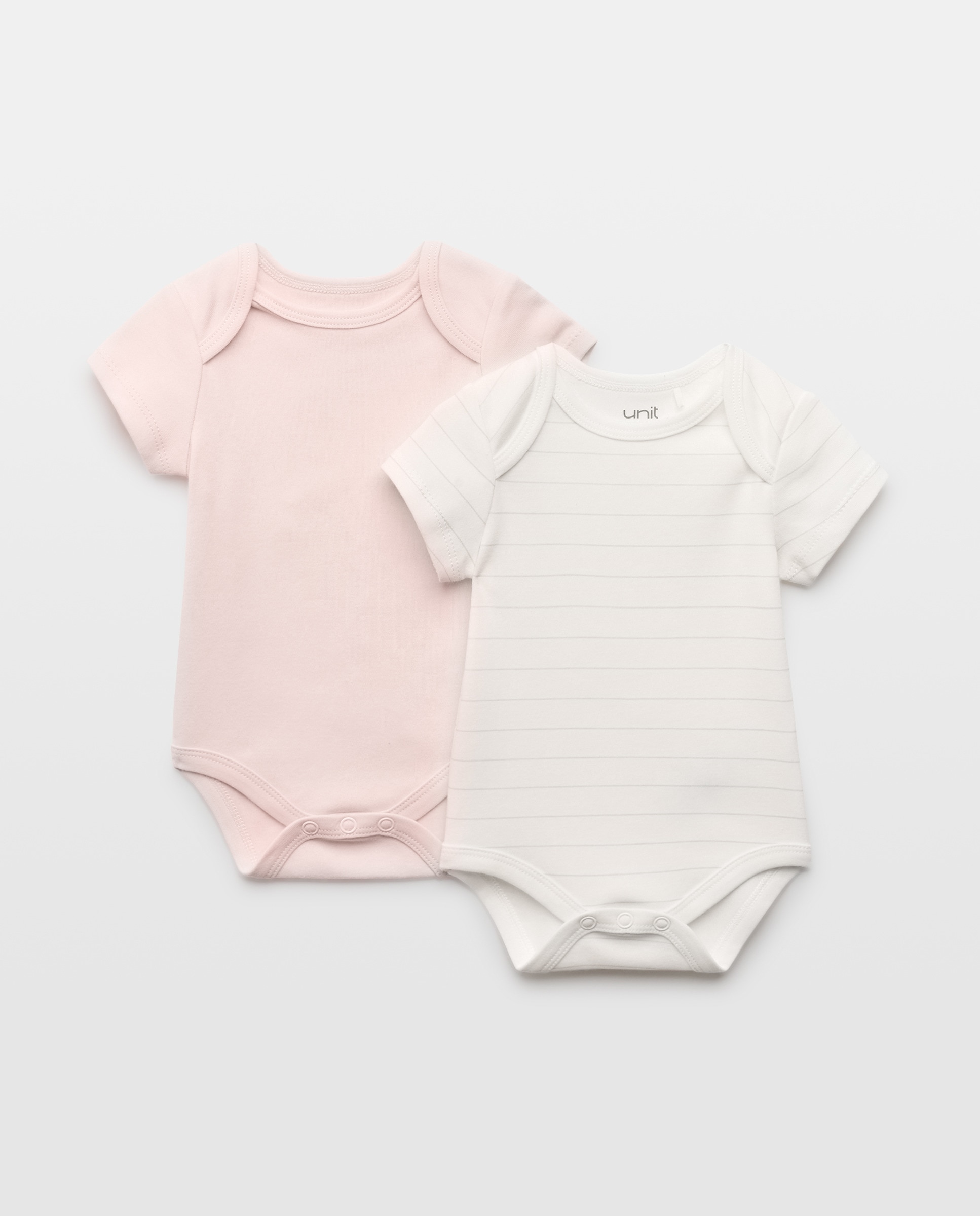 Imagen 0 de Pack 2 bodies de bebé manga corta