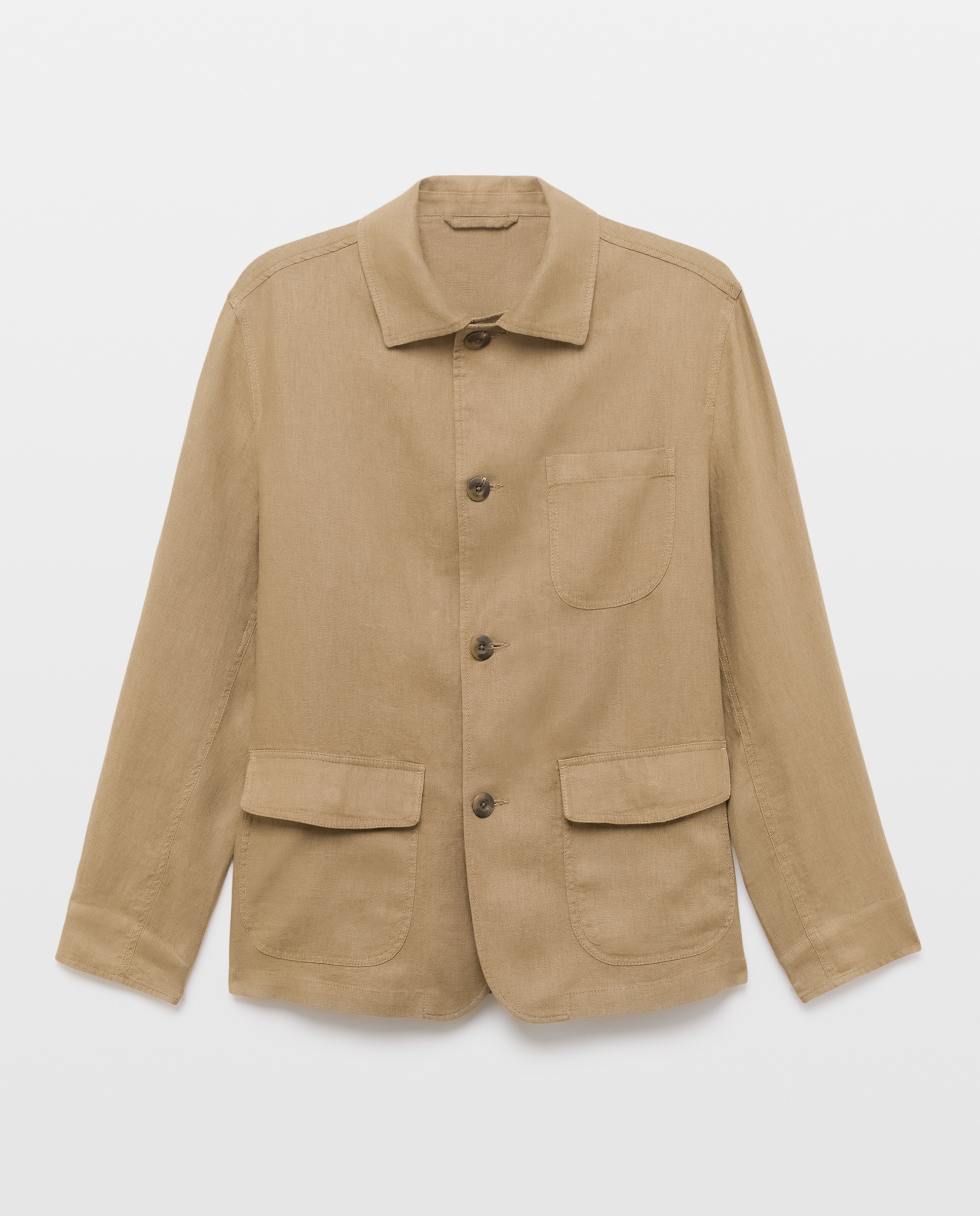 Imagem 0 de Casaco Worker de Linho