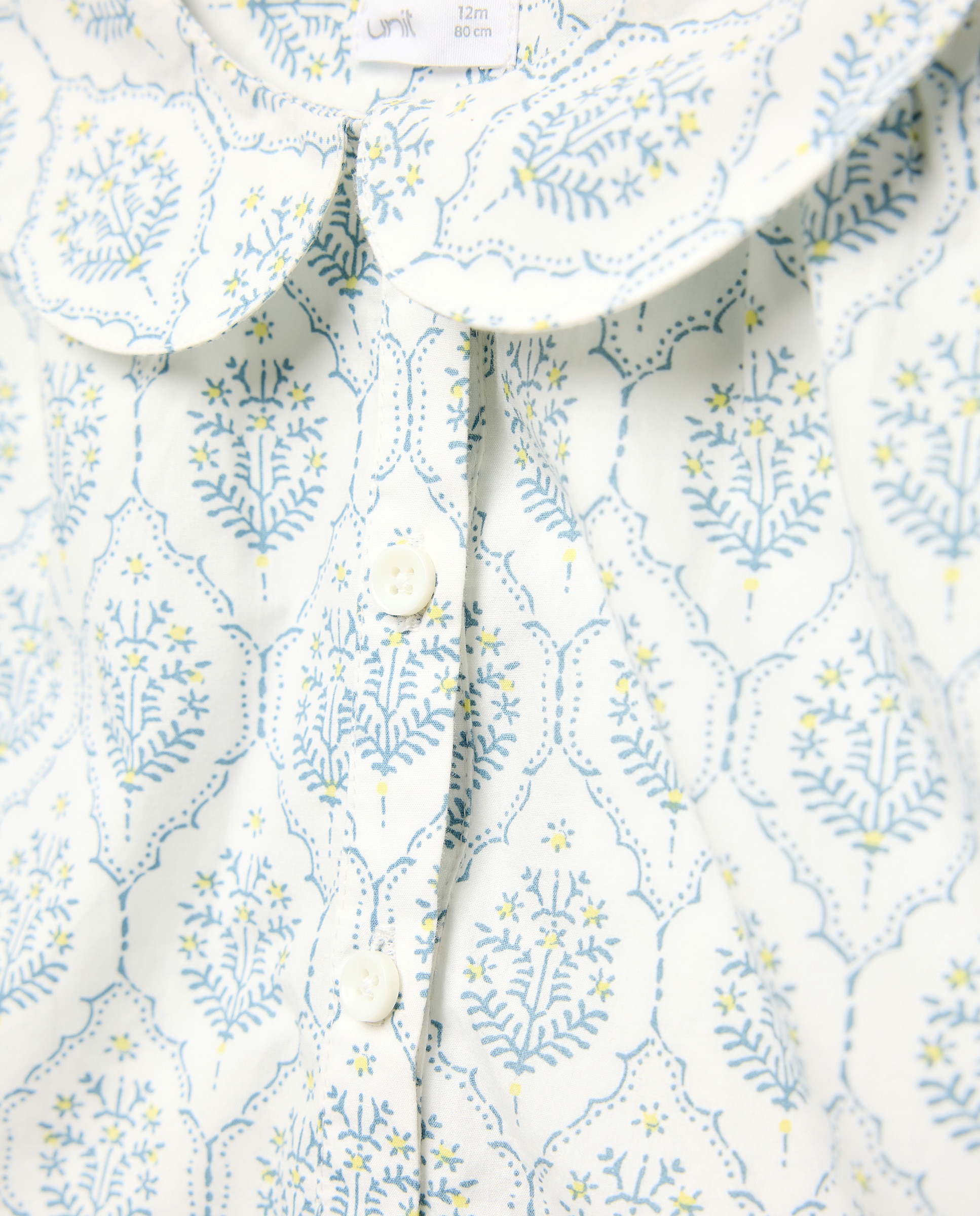 Blusa bebé niña estampada Azul pálido-3