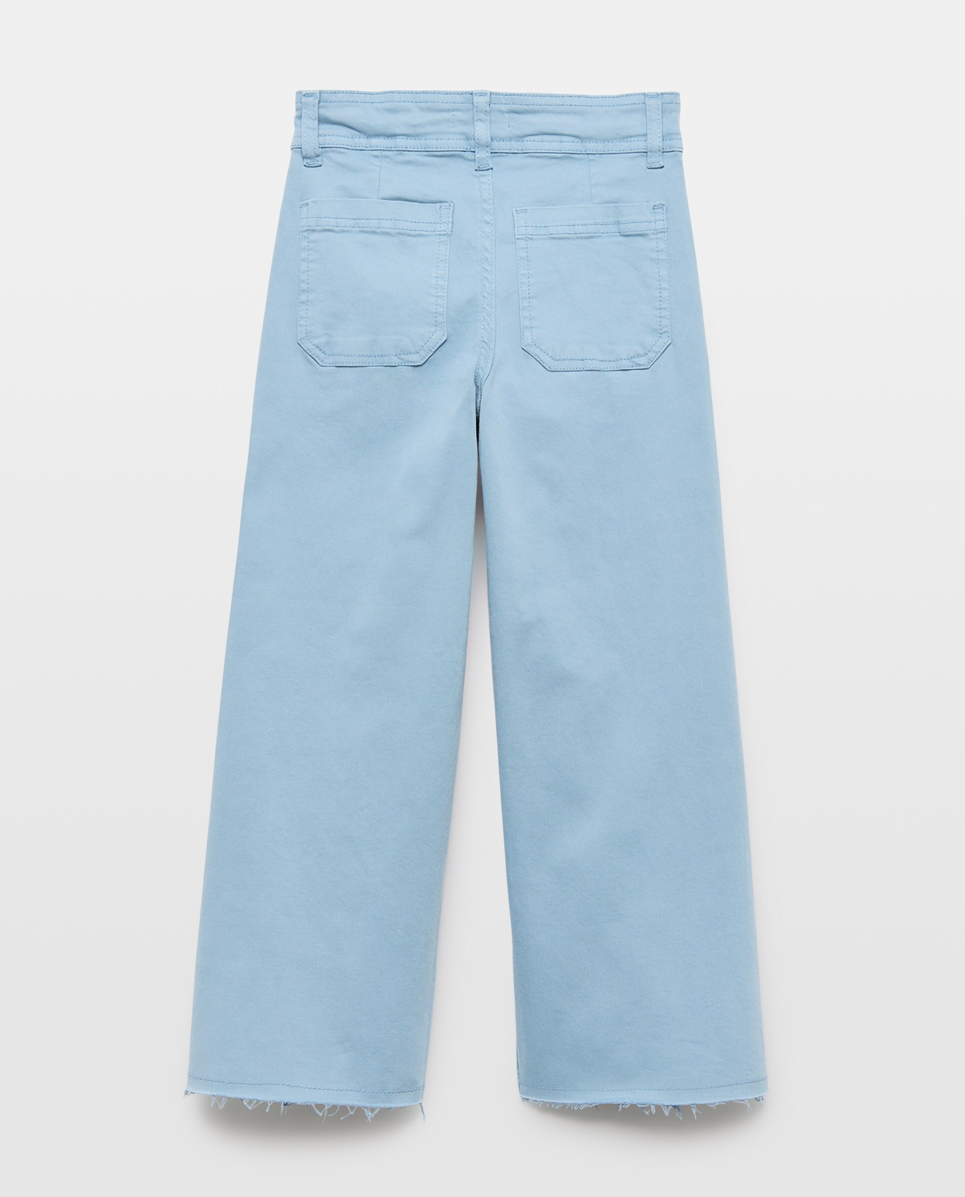 Pantalón niña ancho culot 560 Oliva-2