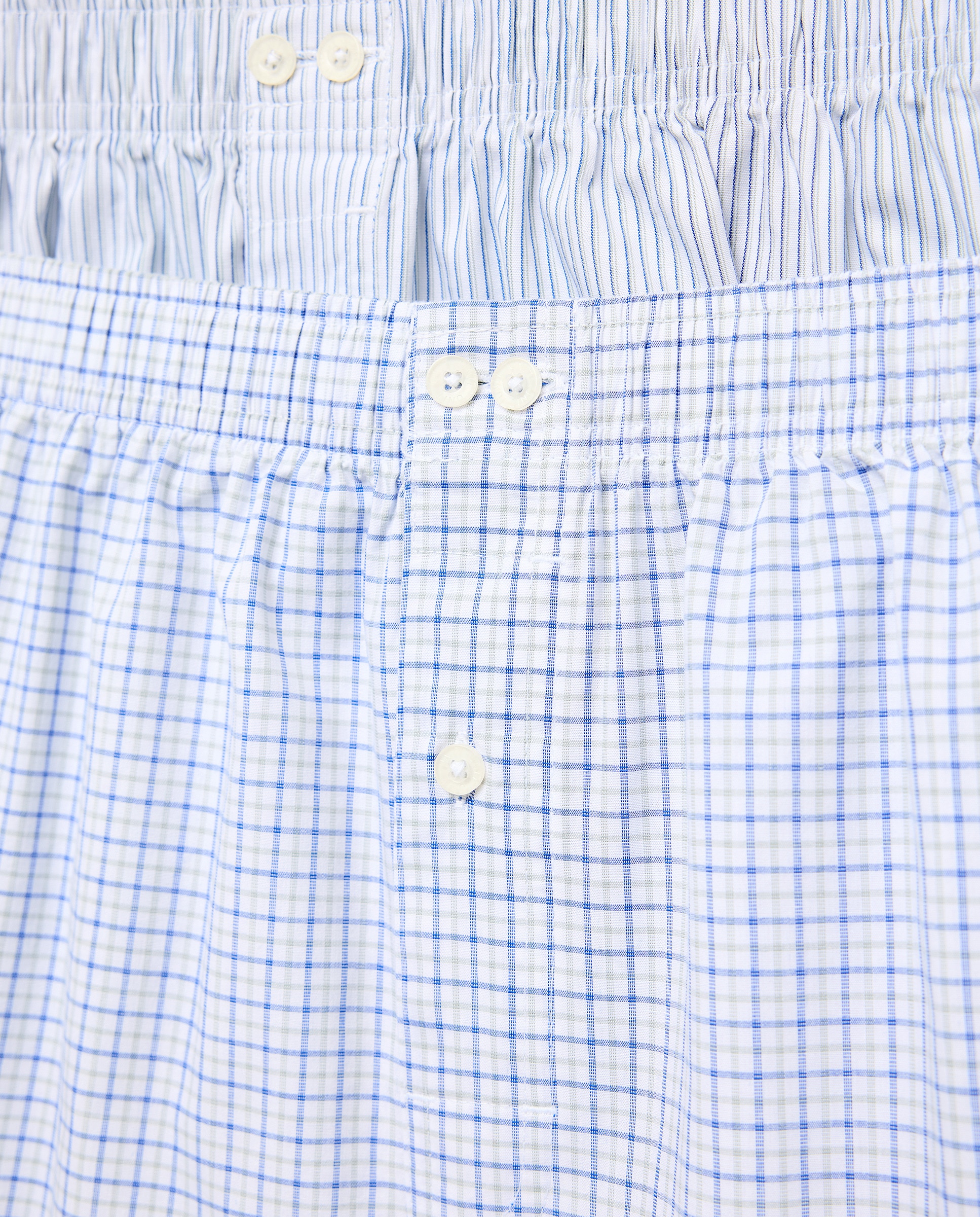 Pack dos bóxer hombre algodón 410 Azul claro-3