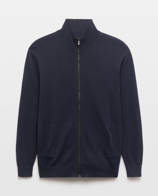 Imagen 0 de Chaqueta de hombre cremallera lisa algodón 100%