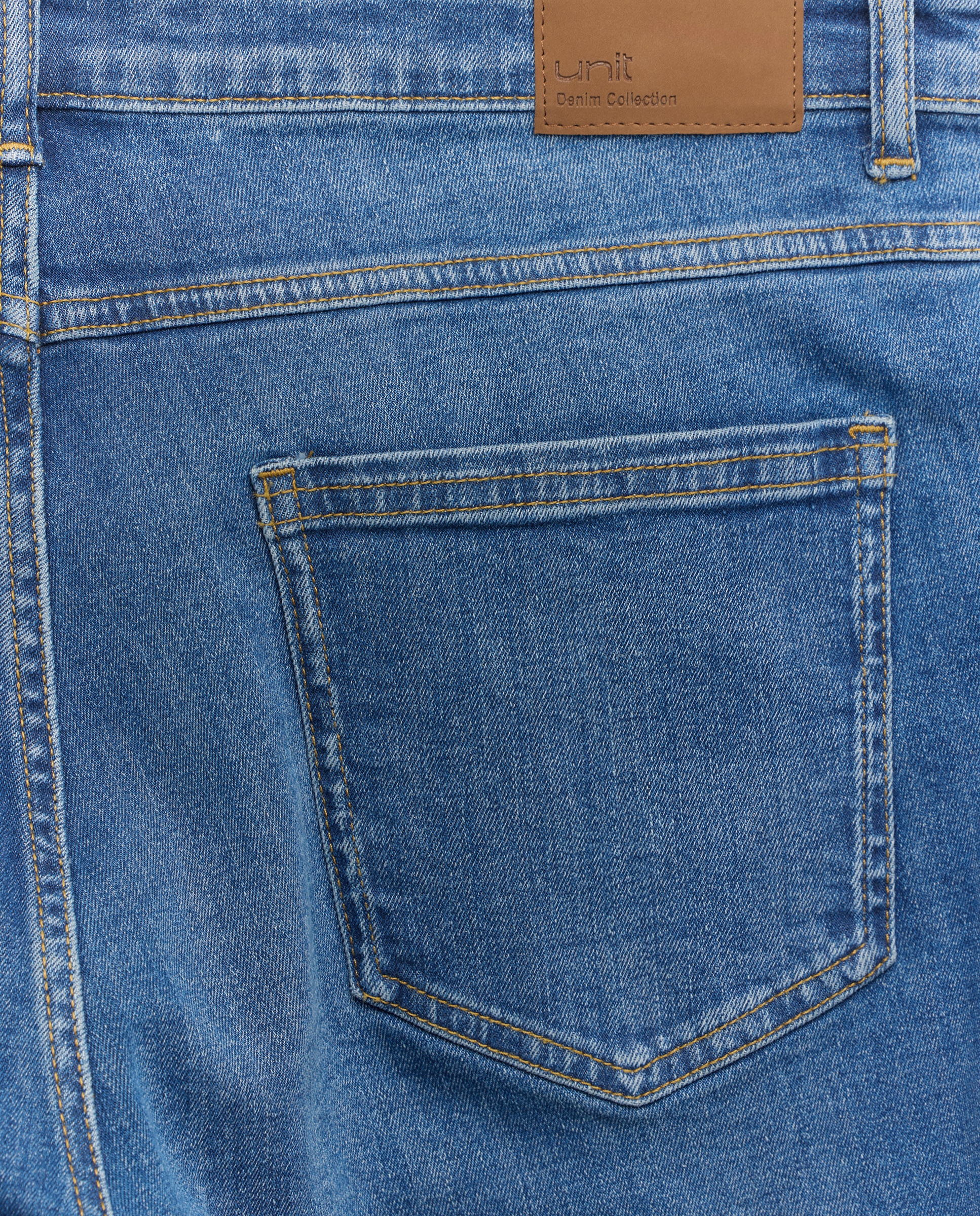 Pantalón vaquero hombre regular fit Azul Suave-5