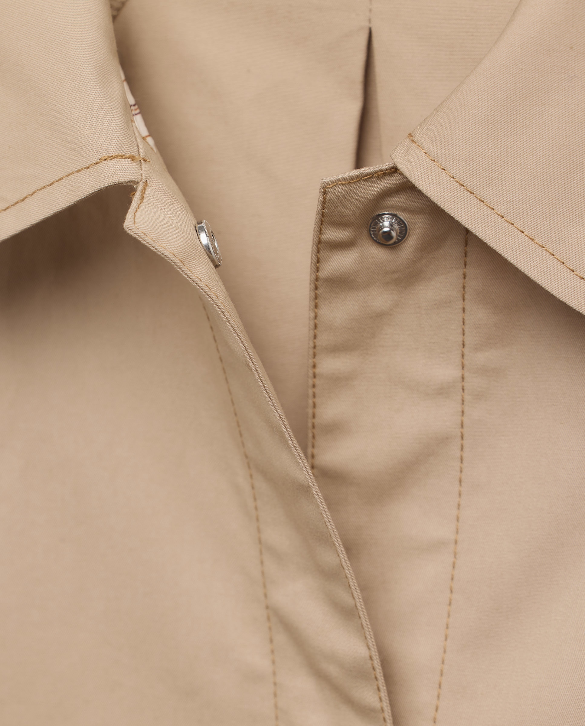 Parka Comprida Lisa para a Chuva 400 Azul-5