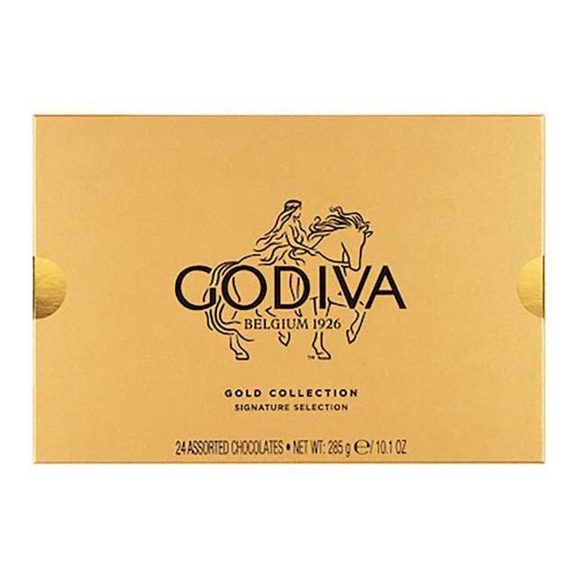Imagen 0 de Bombones belgas Gold Gift Box 24 piezas Godiva
