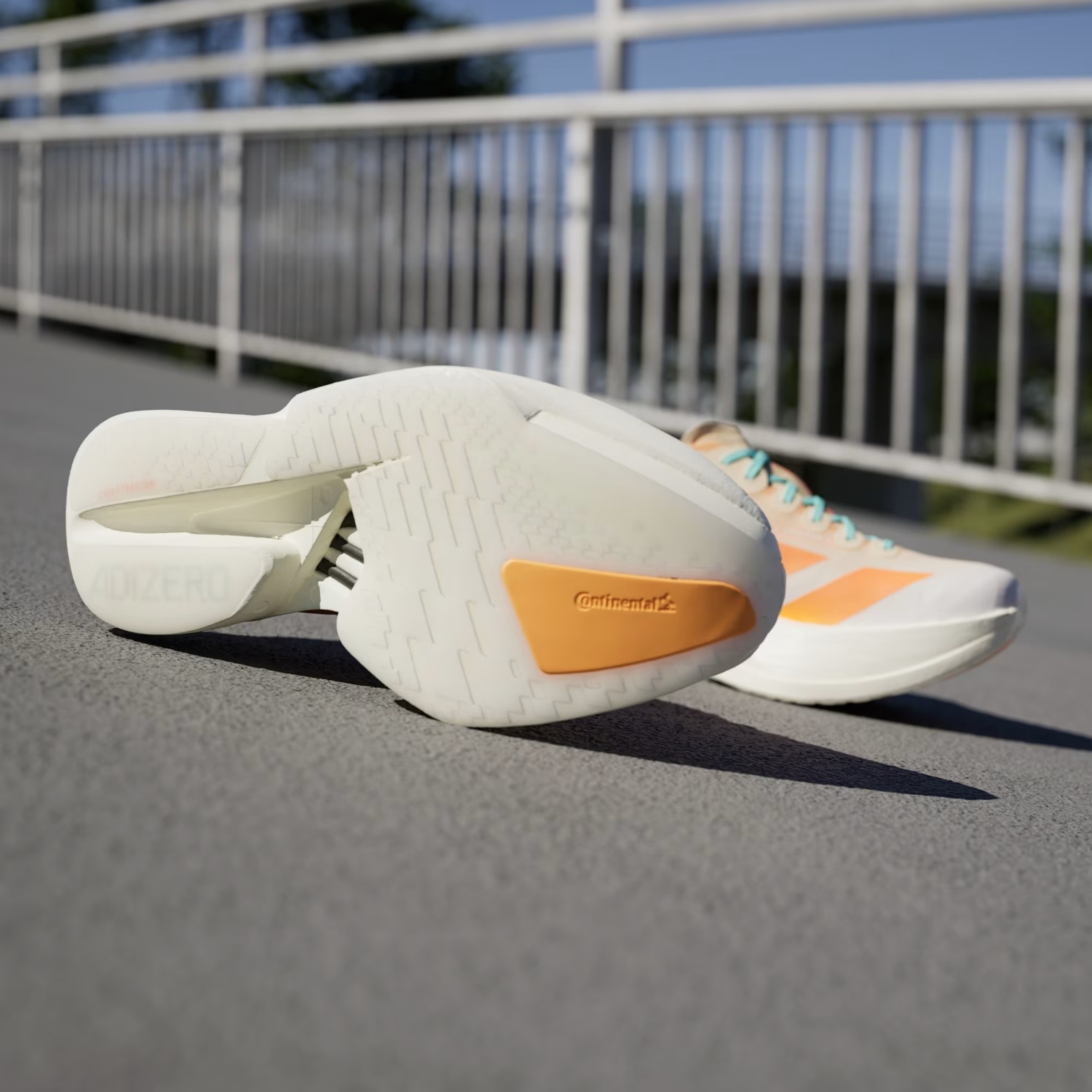 Sapatilhas de Running de Mulher Adizero Adios Pro A W Rosa-4