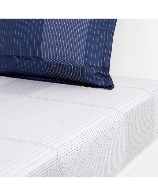 Imagen 0 de Sábana bajera satén de algodón Boss Tennis Hugo Boss