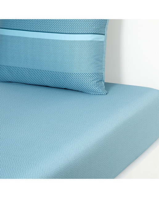 Imagen 0 de Sábana bajera satén de algodón Alton Hugo Boss