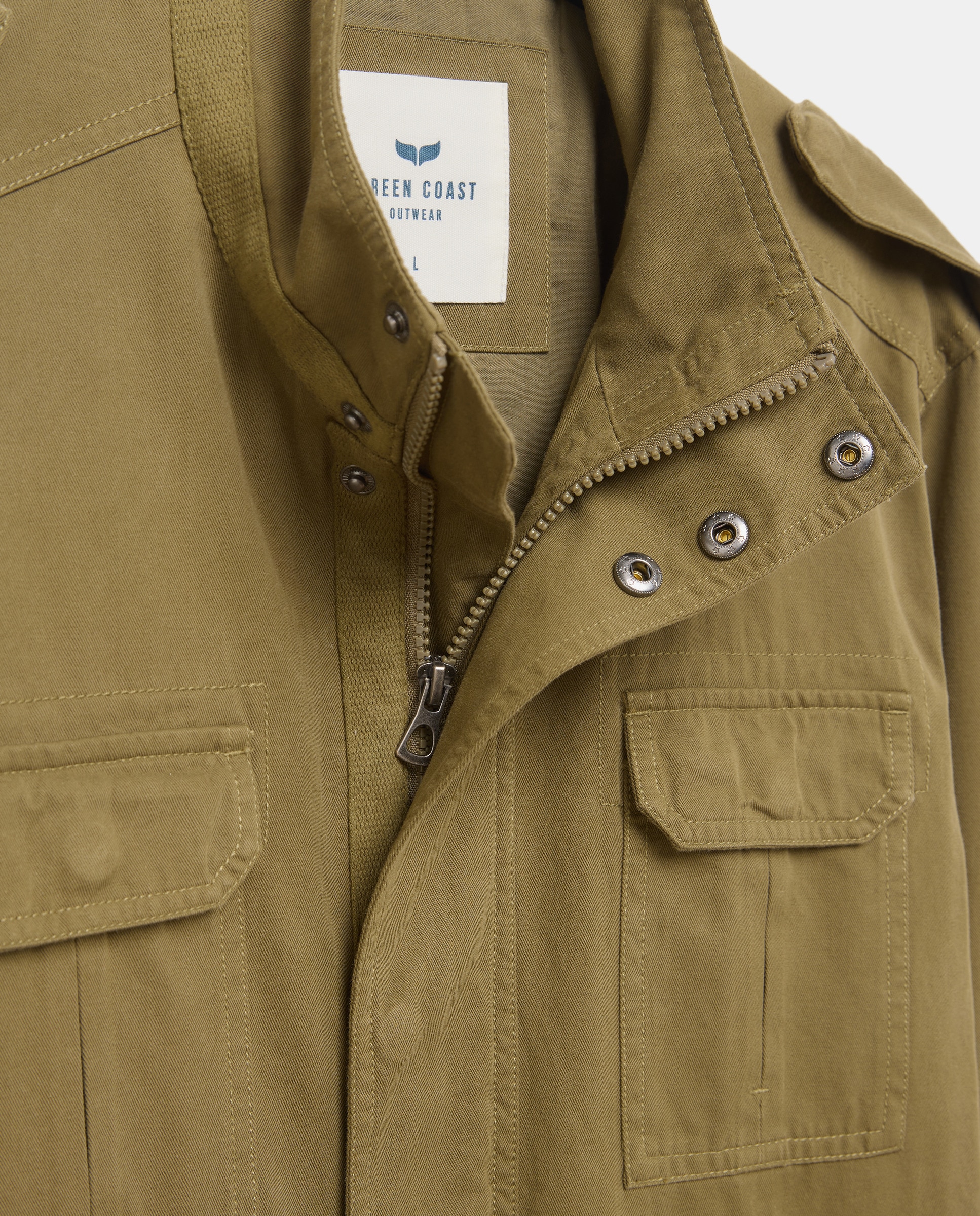 Parka Militar 520 Caqui-6