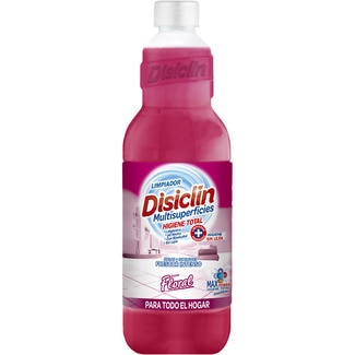 limpiador multisuperficies sin lejía aroma floral botella 1 l - Disiclin