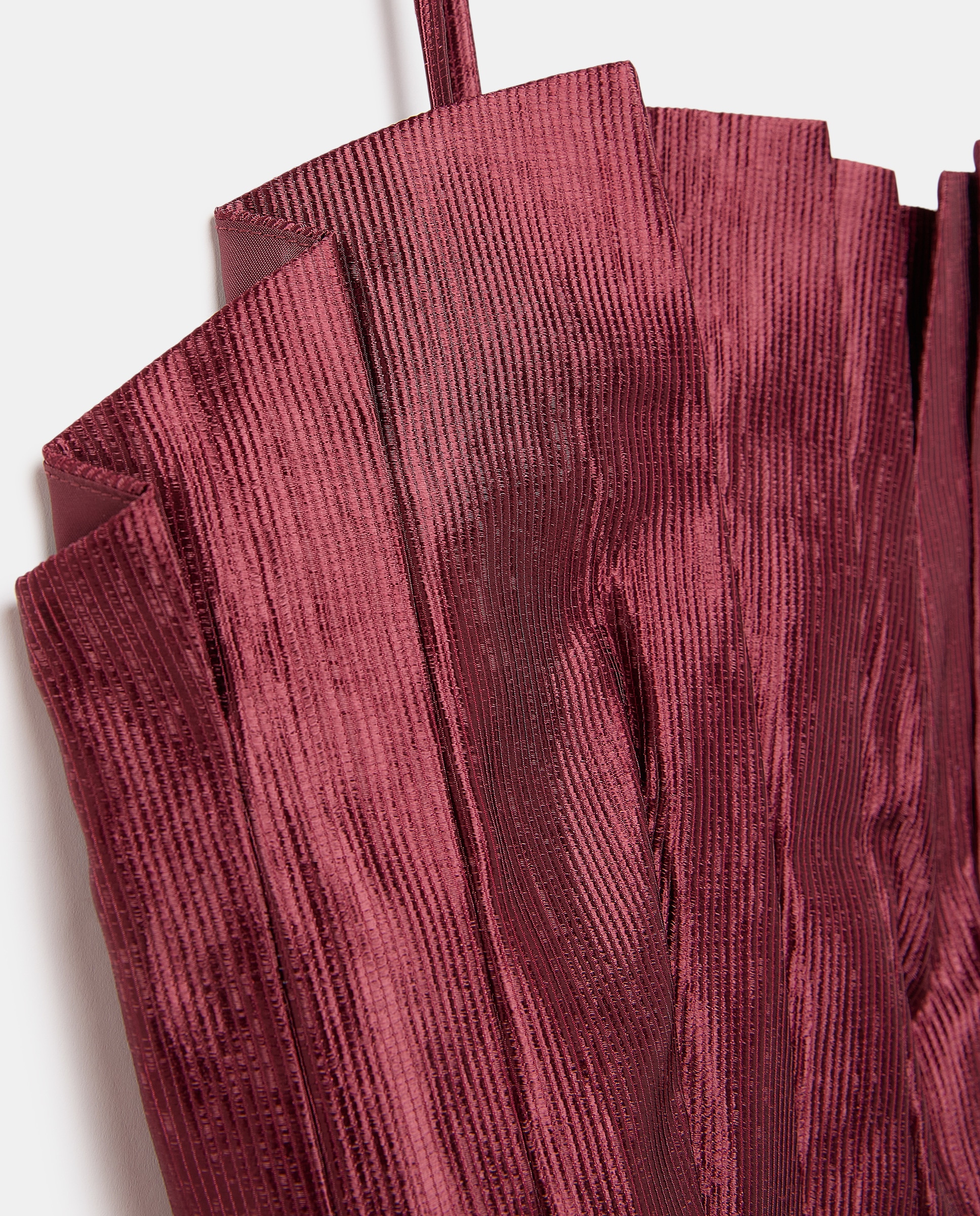 Top Liso de Alças Bordeaux-5