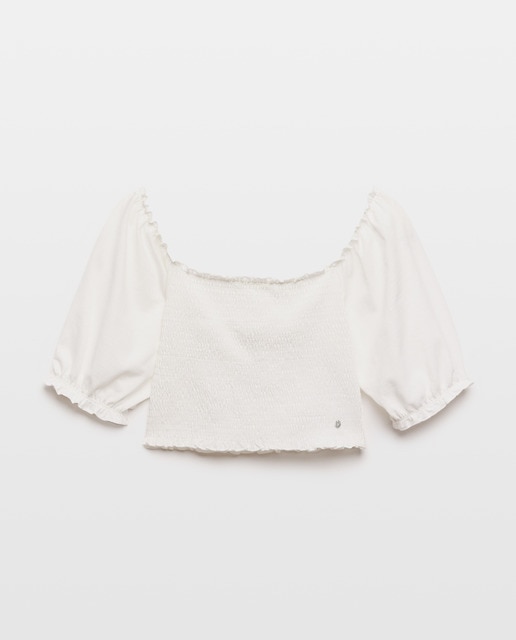 Imagem 0 de T-shirt com Corpo com Favos de Mel