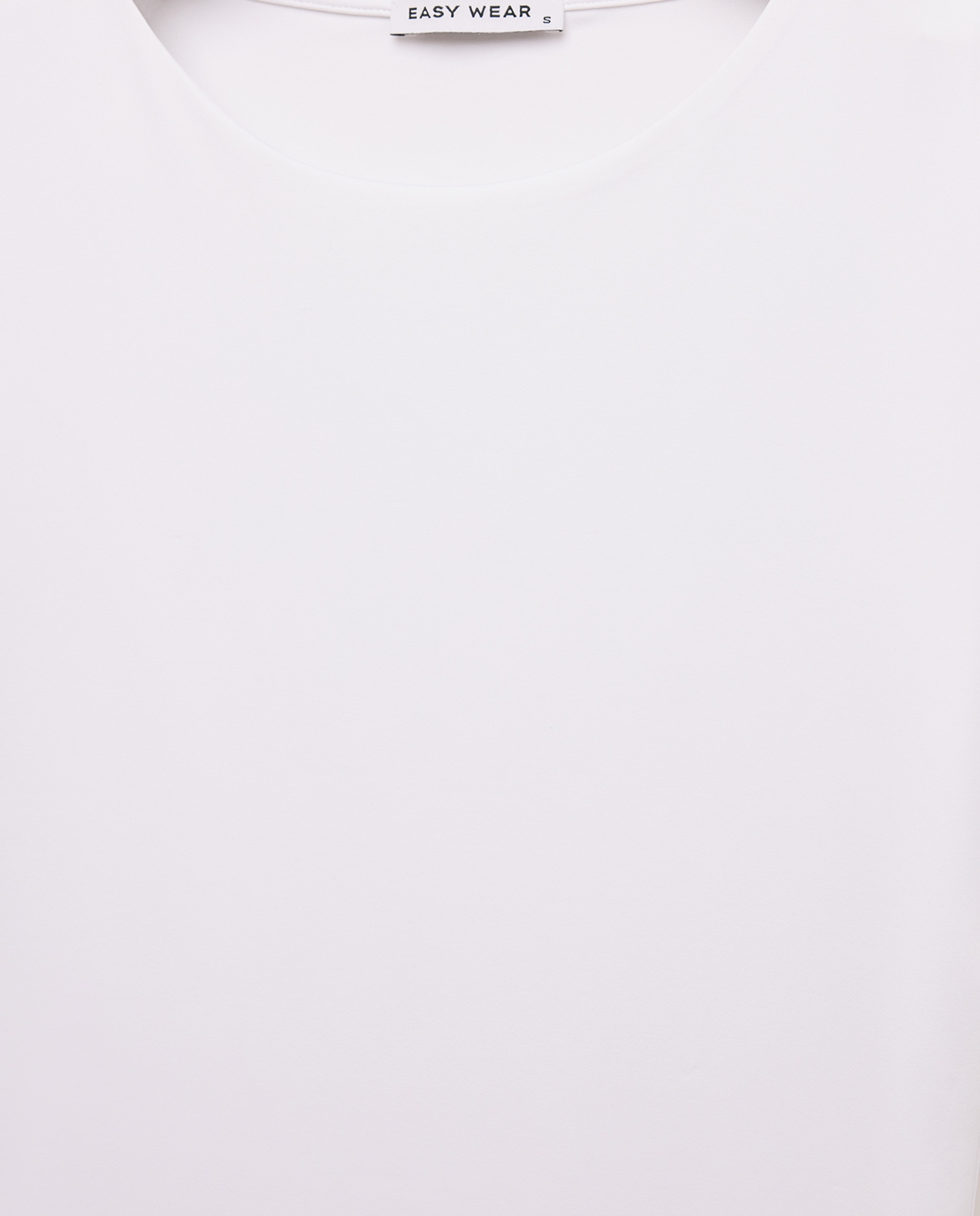 Camiseta lisa sin mangas de mujer - Easy Wear - Blanco Blanco-5