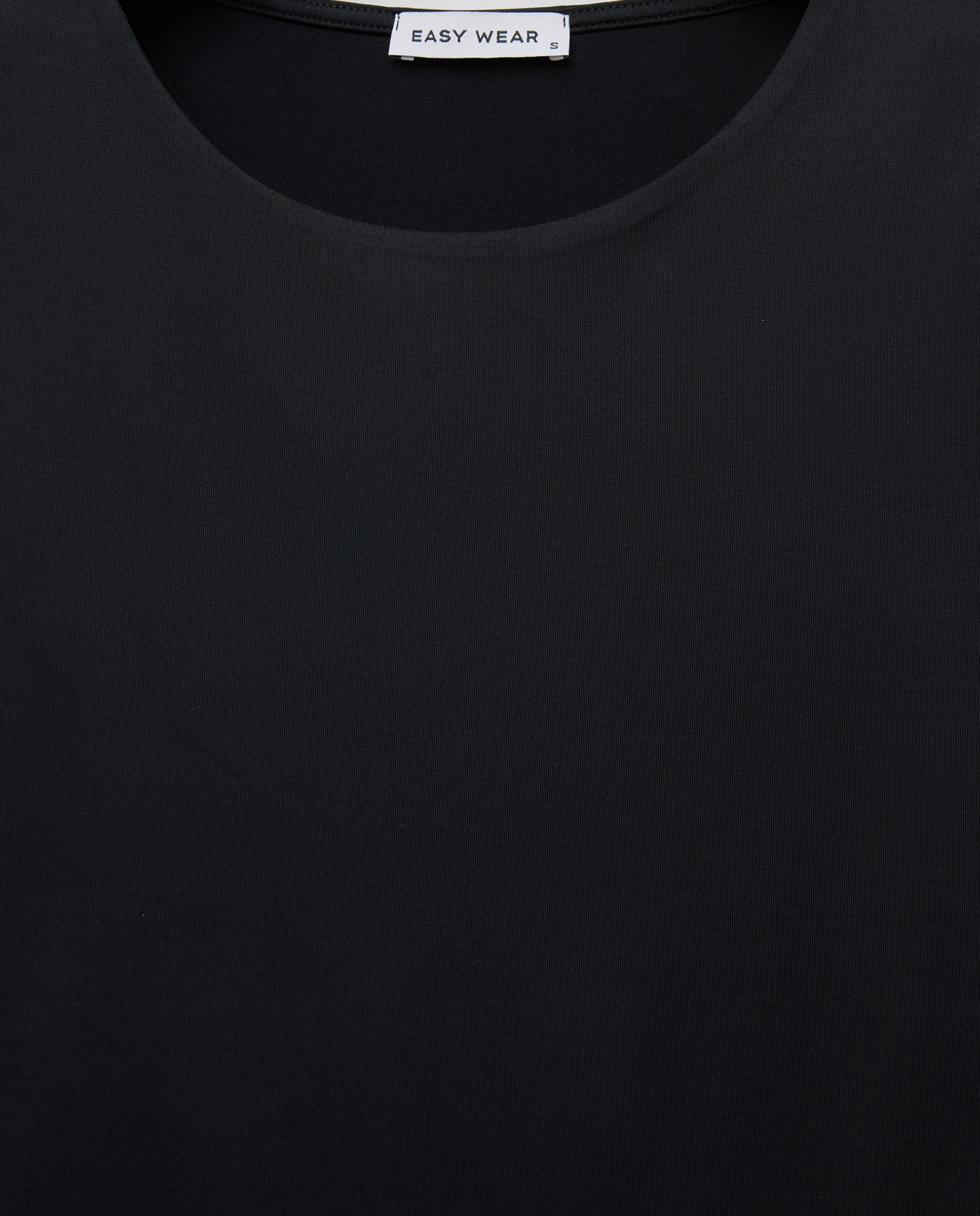 Camiseta lisa sin mangas de mujer - Easy Wear - Negro Negro-5