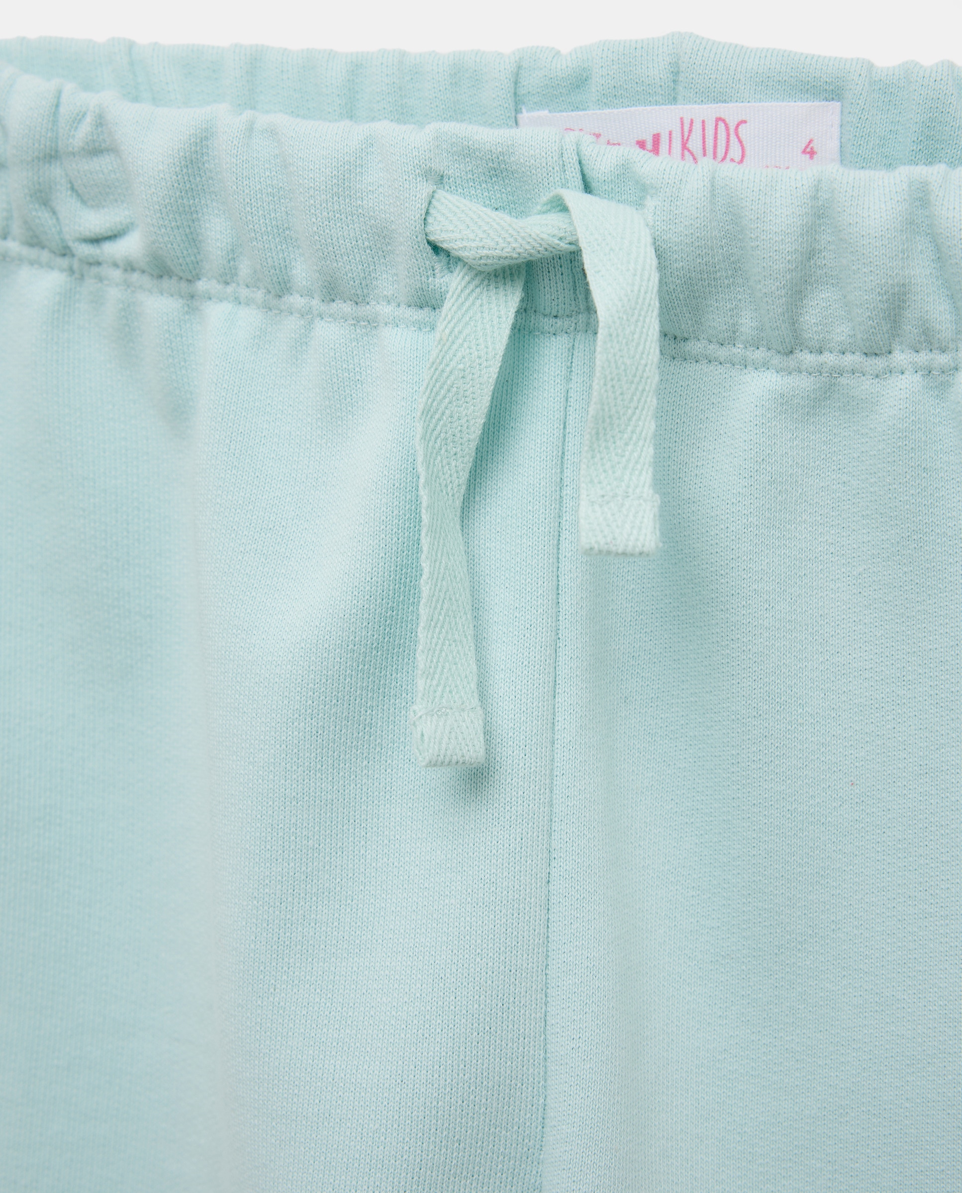 Conjunto com Estampado Stitch: Sweatshirt com Decote Redondo e Calças Largas com Piping em Contraste Kids El Corte Inglés Verde-5