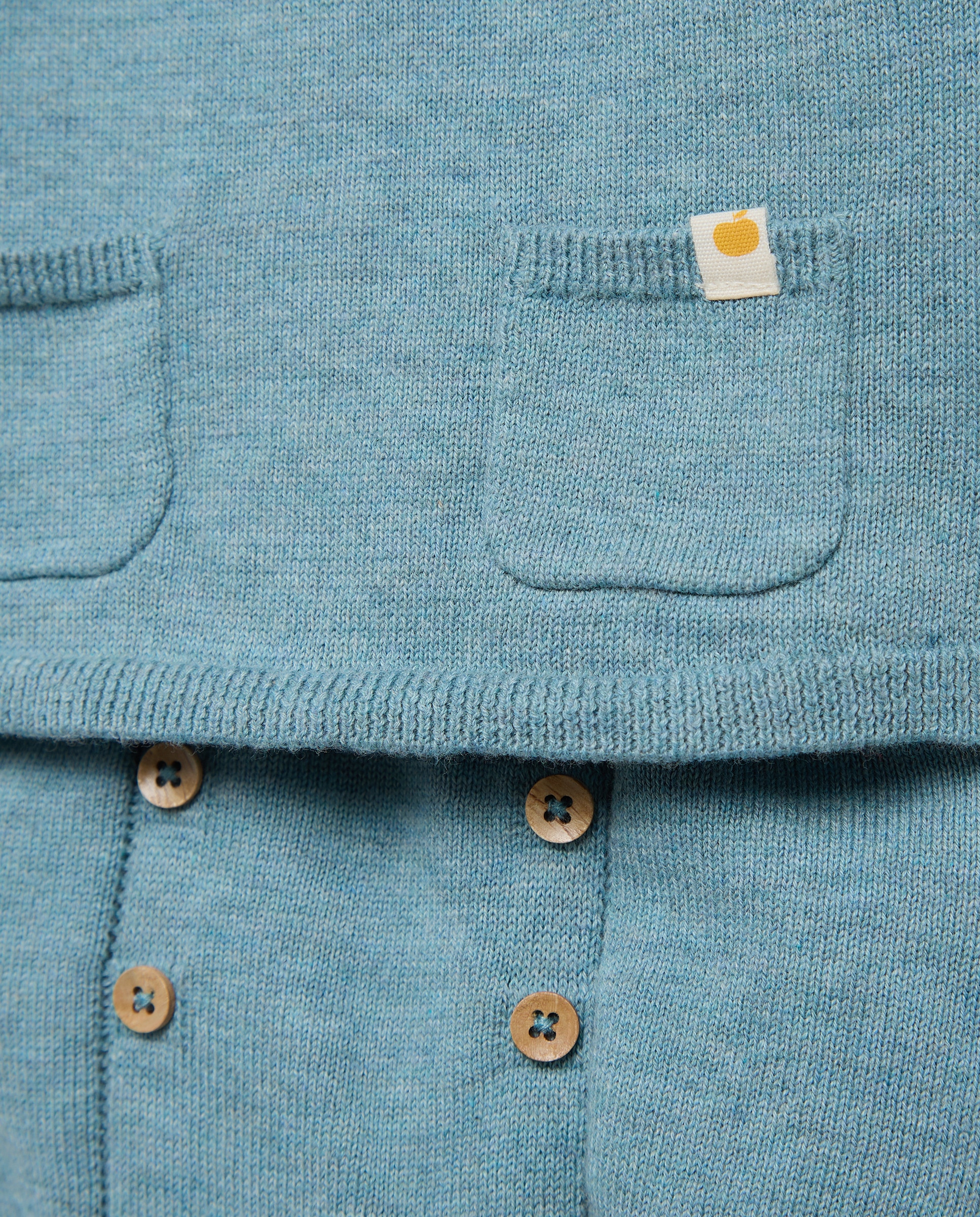 Conjunto de 2 Peças de Tricot de Bebé com Manga Comprida e Calções Baby El Corte Inglés 530 Verde Escuro-4