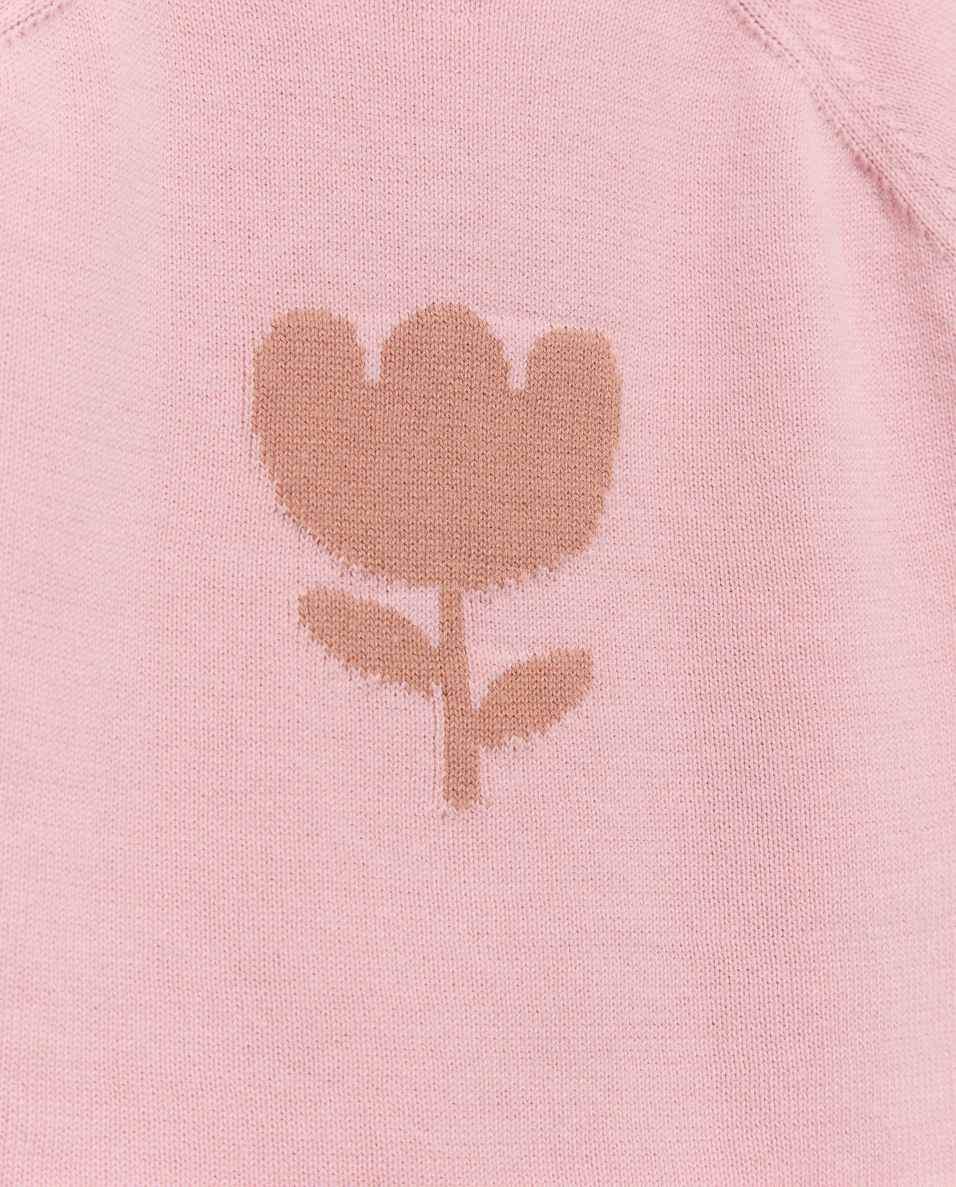 Conjunto de Tricot de Bebé com Manga Curta Baby El Corte Inglés Rosa-4