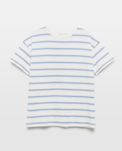 Imagen 0 de Camiseta de niño rayas manga corta