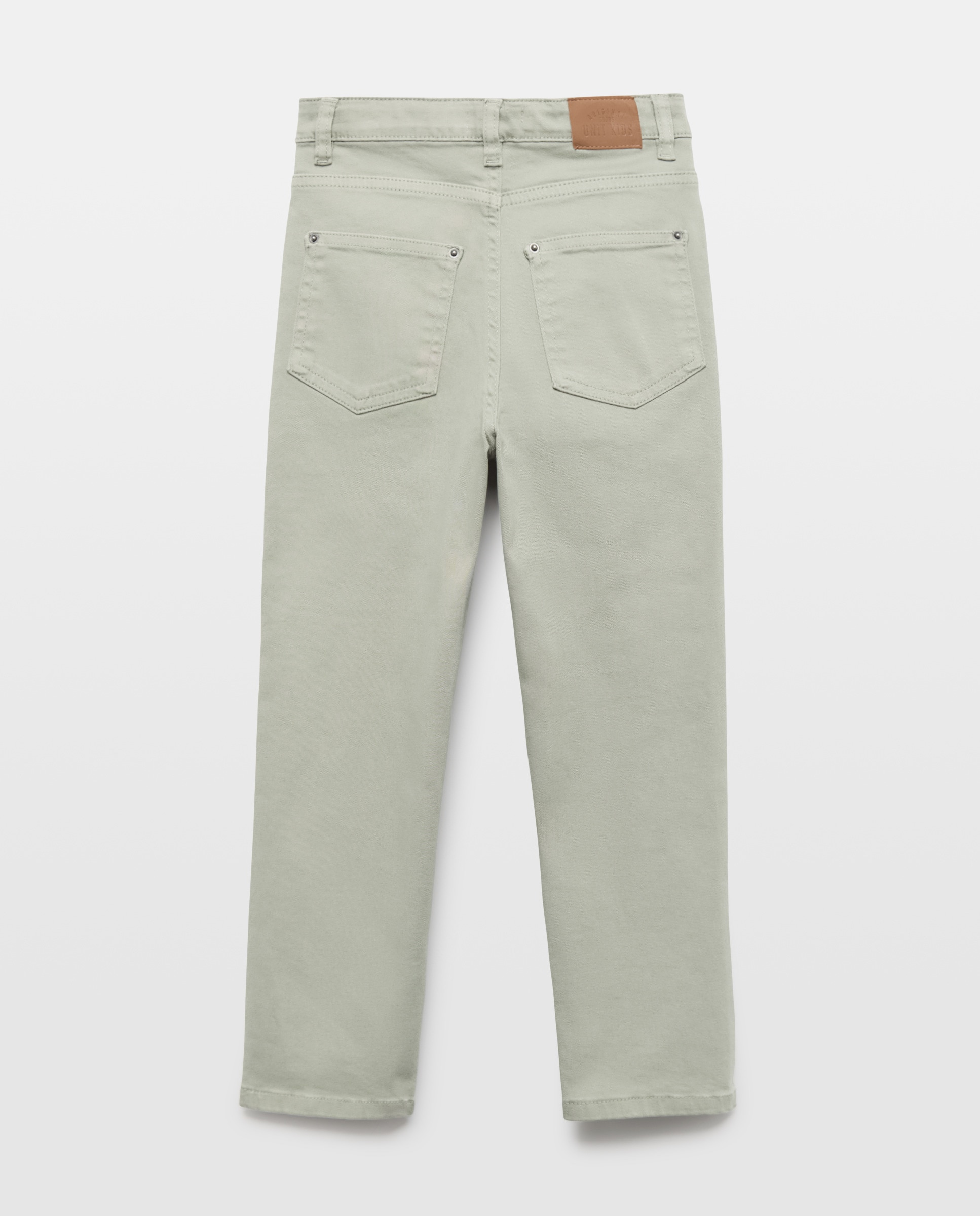 Pantalón de niño denim color 5 bolsillos 520 Kaki-2