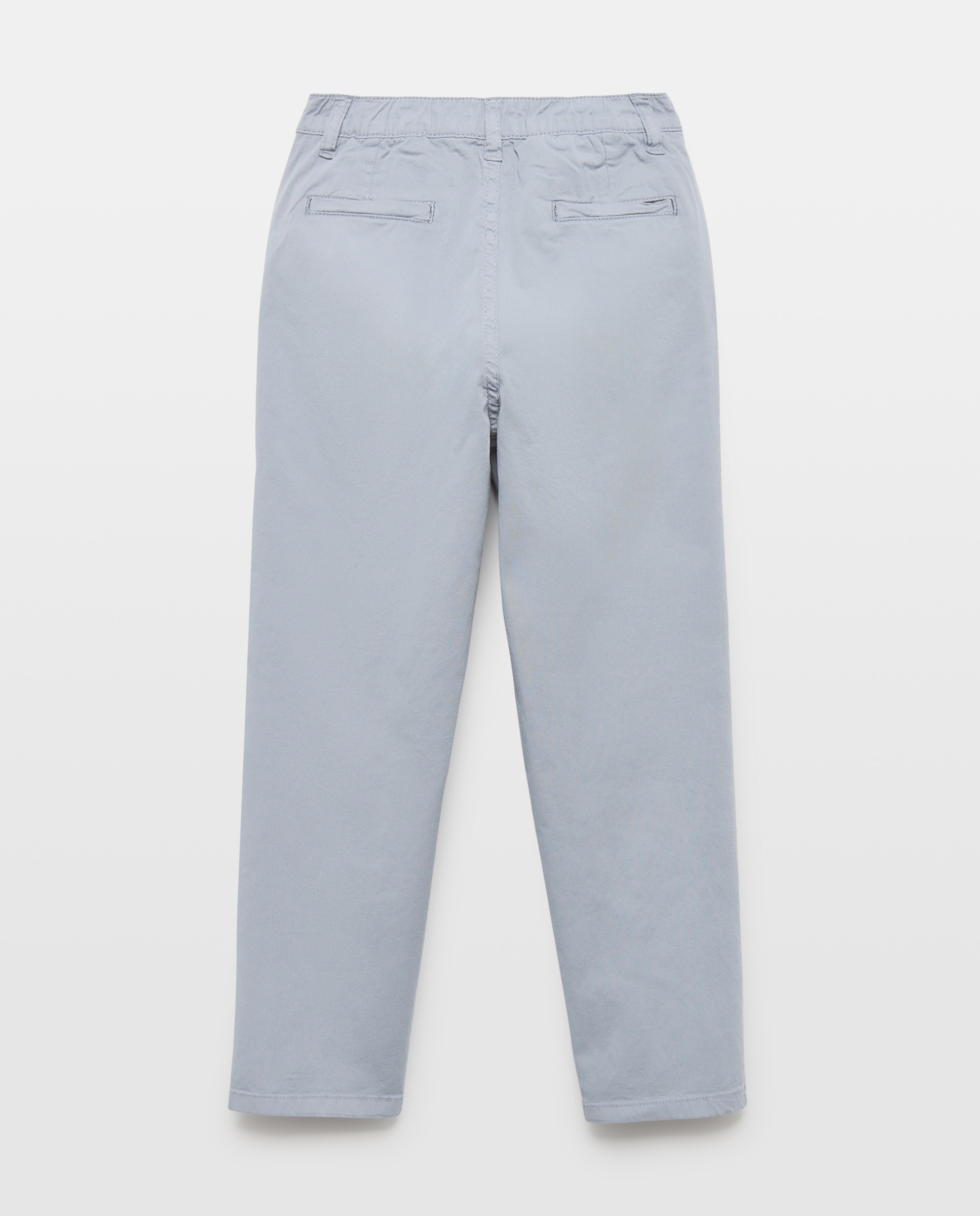 Pantalón de niño chino con goma 400 Azul-2