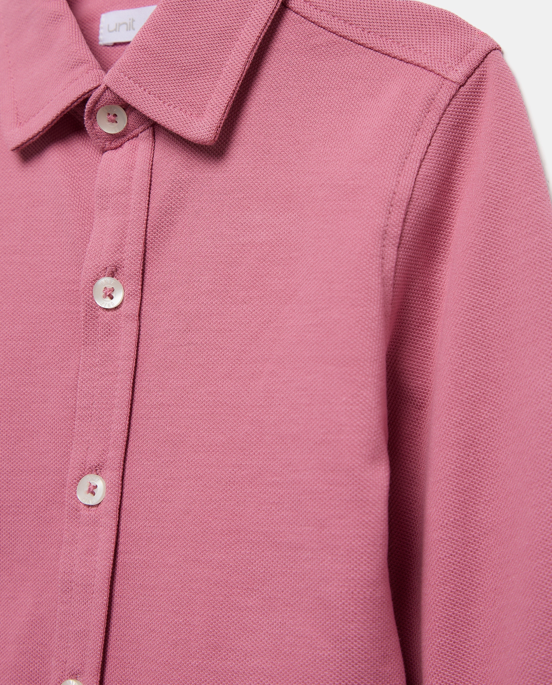 Camisa de bebé piqué 230 Rosa oscuro-3