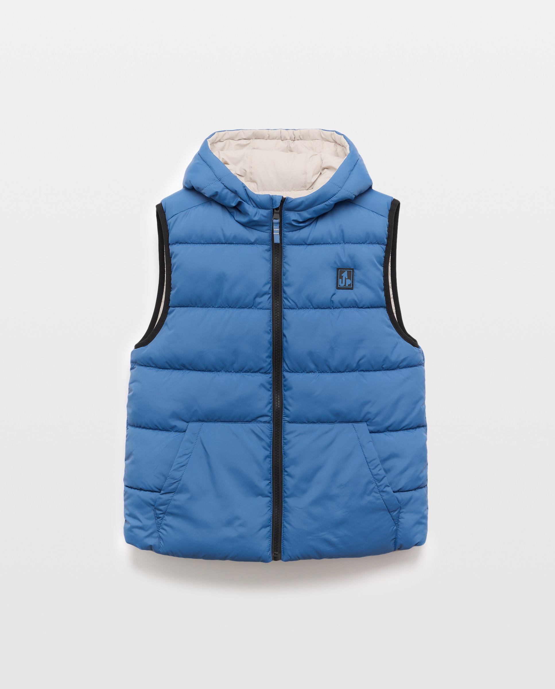 Colete Reversível com Capuz Multicolor-4