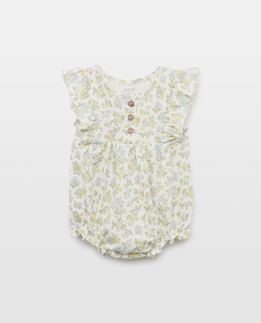 Imagen 0 de Pijama de bebé de flores