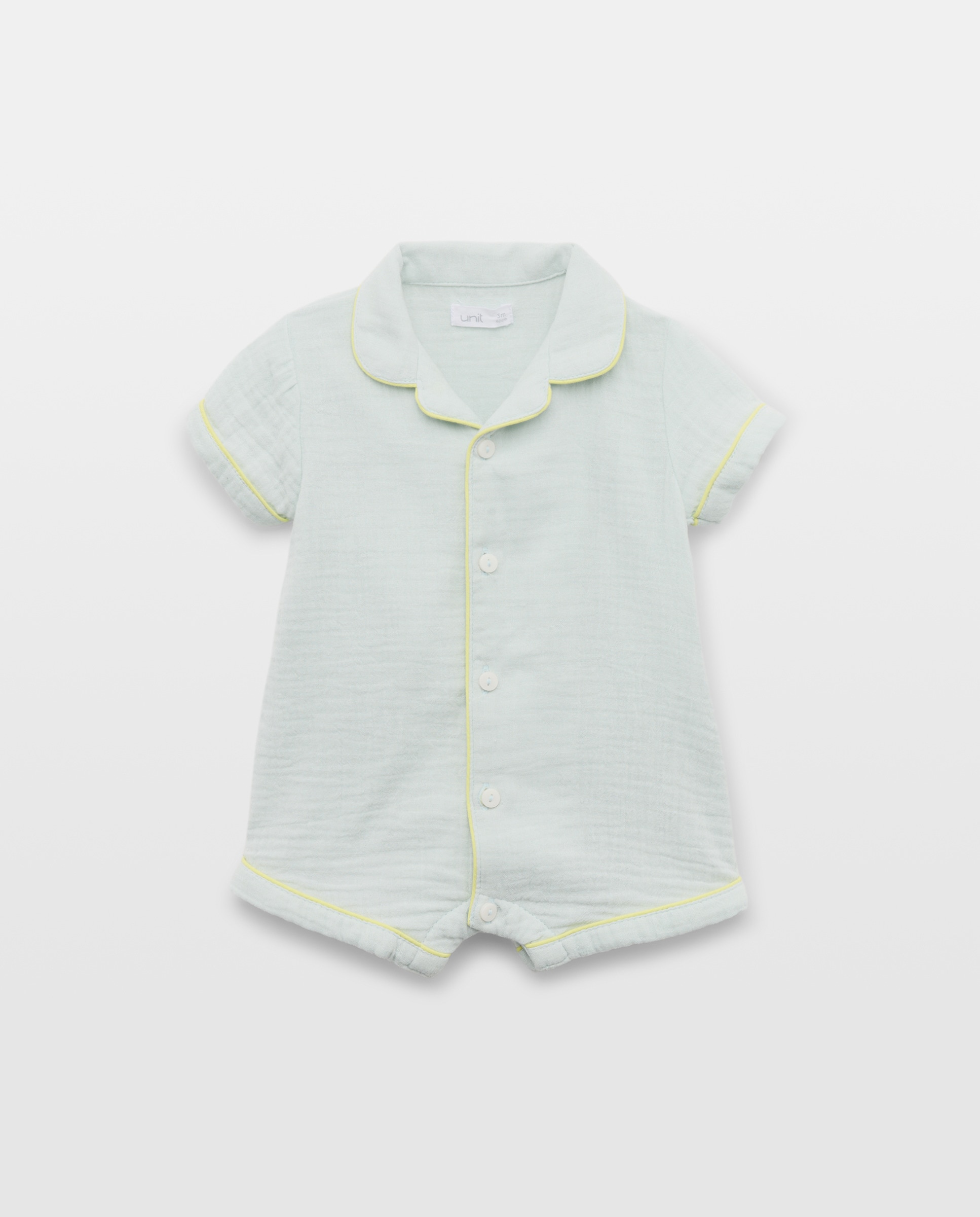 Imagen 0 de Pijama de bebé de gasa corto